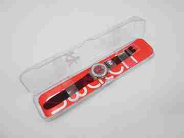 Swatch Magic Tool. Automatic. Bitone dial. Leather strap. Original box. 1994. Swiss