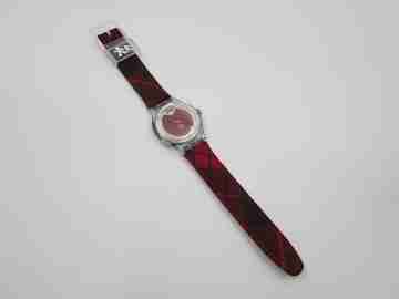 Swatch Magic Tool. Automatic. Bitone dial. Leather strap. Original box. 1994. Swiss