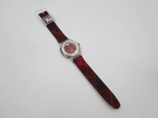 Swatch Magic Tool. Automatic. Bitone dial. Leather strap. Original box. 1994. Swiss