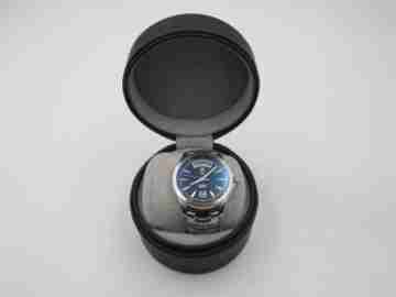 Tag Heuer Link Caliber 5. Automatic. Stainless steeel. Bracelet. Blue dial