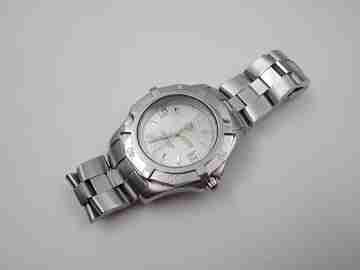 Tag Heuer Professional 200 meters. Steel. Bracelet. Calendar. Quartz. 2010's