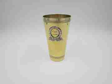 Tall glass. Prize. Germany. 1907. Silver. Vermeil. Friedlaender
