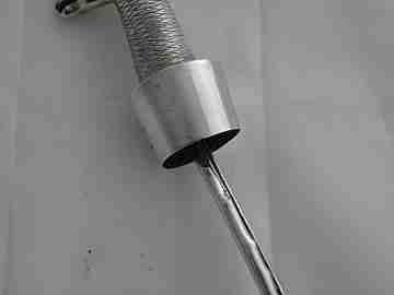 Tapón para botellas. Plata de ley. Figura llama andina. Años 50
