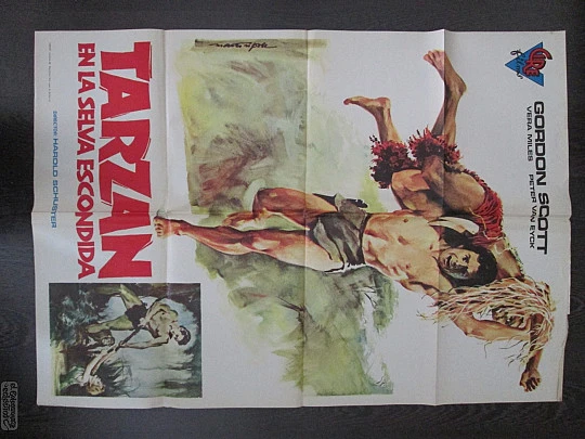 Tarzan en la selva escondida. Harold D. Schuster. 1955. Gordon Scott