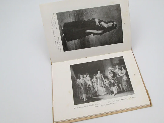 The Art in Spain. Goya in the Prado Museum. Thomas Edition. 48 Illustrations. 1940's