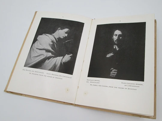 The Art in Spain. Ribera in the Prado Museum. Thomas Edition. 48 Illustrations. 1940's