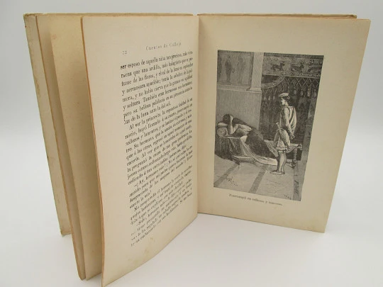 The artificial horse. Saturnino Calleja. Black engravings. Illustrations Méndez Bringa. 1930's