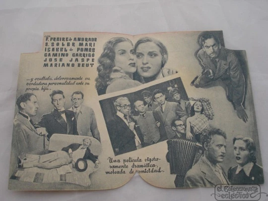 The fault of the other. 1942. Mercedes Vecino. Die-cut. Double