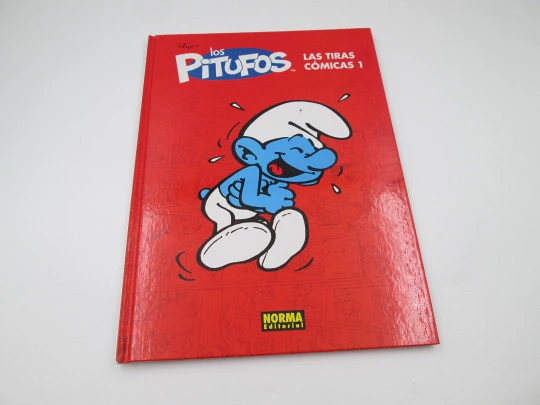 The Smurfs. Comic strips 1. Colour hardcover. Peyo illustrations. Norma publisher, 2013