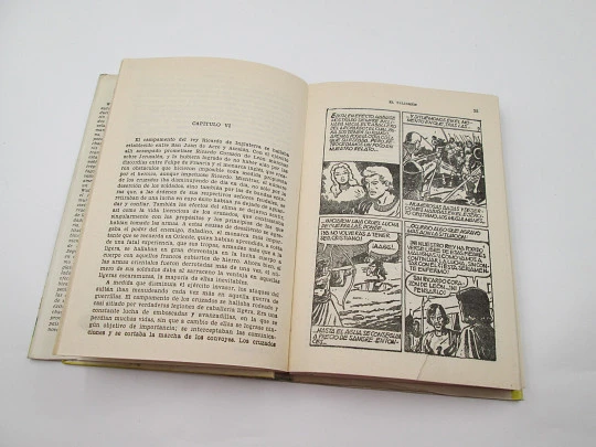 The talisman. Walter Scott. Illustrated book. Stories Collection. Bruguera, 1958