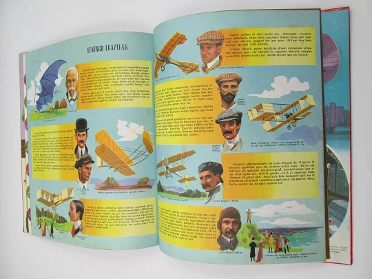 The world of fast travel. Margo Ederdun encyclopedia. Timun Mas publisher. 1970