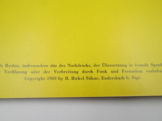 The World of Tomorrow picture cards album. Birkel. 80 colour images. Germany. 1959