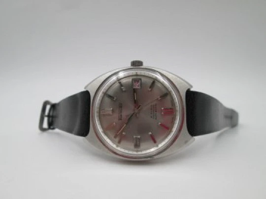 Thermidor. Automatic. Calendar. Stainless steel. 10 ATM water resistant. 1970's