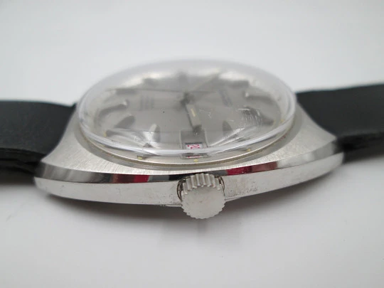 Thermidor. Automatic. Calendar. Stainless steel. 10 ATM water resistant. 1970's