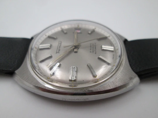 Thermidor. Automatic. Calendar. Stainless steel. 10 ATM water resistant. 1970's