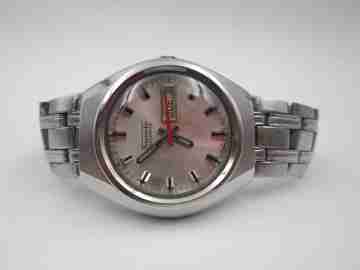 Thermidor. Automatic. Date and day. Stainless steel. Bracelet. 1970's