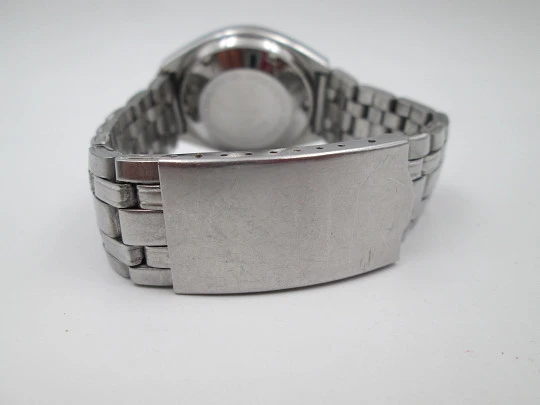 Thermidor. Automatic. Date and day. Stainless steel. Bracelet. 1970's
