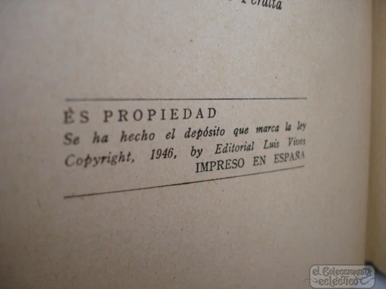 Third grade grammar. Luis vives publisher. 1946. Hardcover