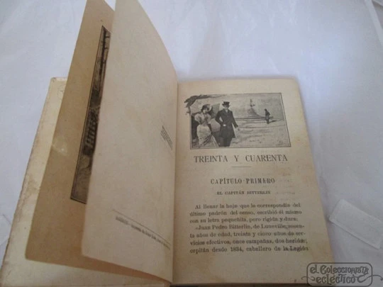 Thirty and forty. 1900. Calleja publisher. Edmond About. Madrid