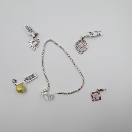 ブレスレット THOMAS SABO Sabo CharmBrclt Ld00 Thomas Sabo Sterling Silver Charm Bracelet Purses & Other