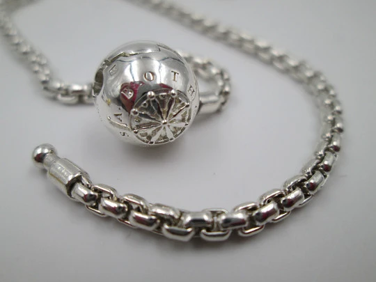 Thomas Sabo women's bracelet. 925 sterling silver. Four charms