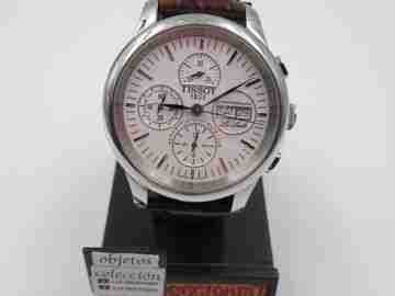 Tissot Le Locle chronograph. Stainless steel. Automatic. Box. 2005. Date & day