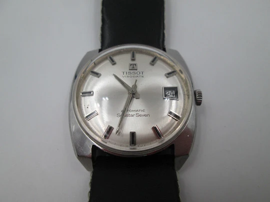 Tissot Seastar Seven. Acero inoxidable. Automático. Calendario. 1960. Suiza