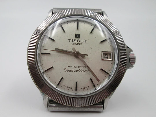 Tissot Seastar Seven. Acero. Automático. Años 60. Calendario