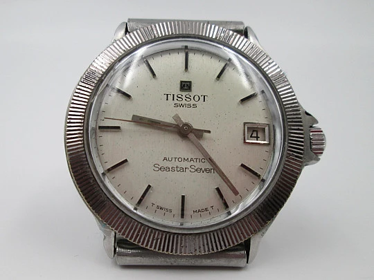Tissot Seastar Seven. Stainless steel. Automatic. 1960's. Date