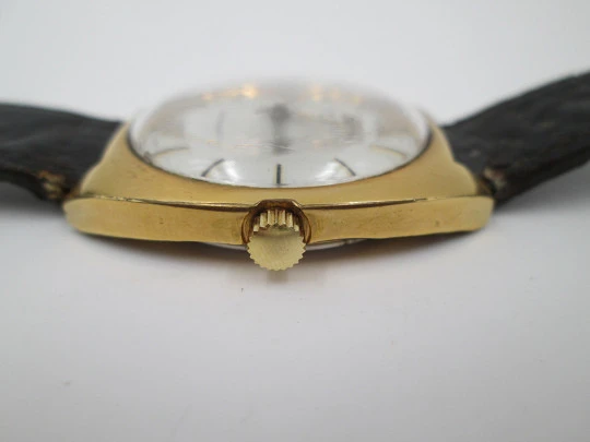 Tissot Seastar. Manual wind. 1960's. Stainless steel & gold plated. Strap