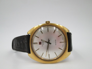 tissot seastar manual wind 1960s steel 
