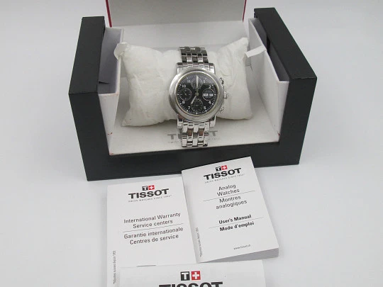 Tissot T-Lord. Acero. Brazalete. Cronógrafo. Automático