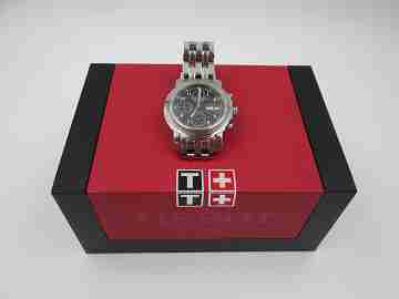 Tissot T-Lord. Stainless steel. Automatic. Chronograph