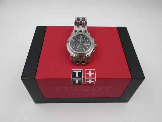 Tissot T-Lord. Stainless steel. Automatic. Chronograph