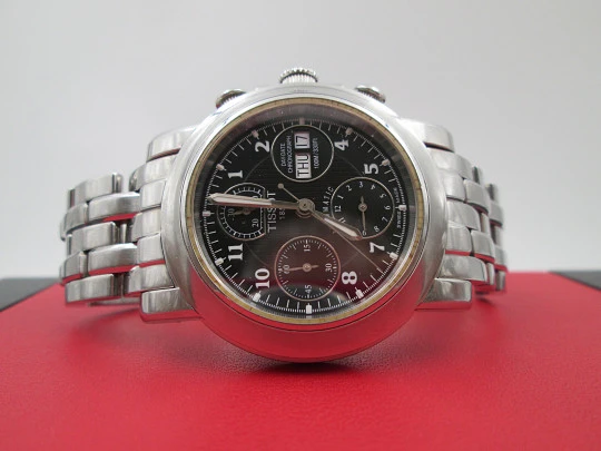 Tissot T-Lord. Stainless steel. Automatic. Chronograph