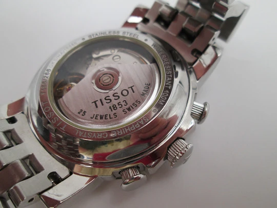 Tissot T-Lord. Stainless steel. Automatic. Chronograph