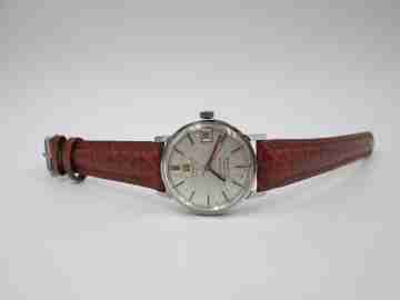 Tissot Visodate Seastar Seven Military. Steel. Automatic. Calendar. 1970's