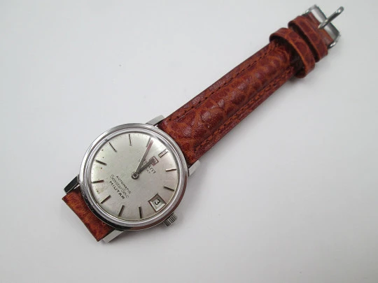 Tissot Visodate Seastar Seven Military. Steel. Automatic. Calendar. 1970's