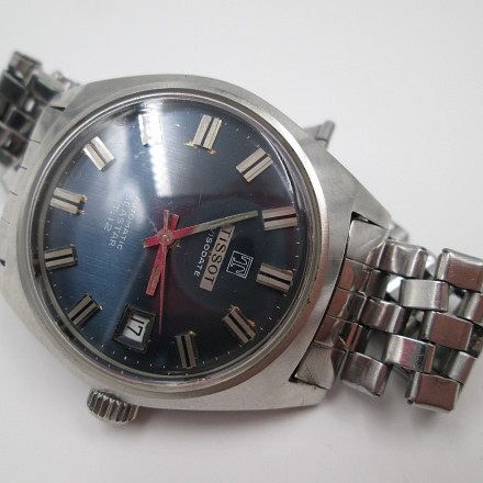 Tissot Visodate Seastar T12 Steel Automatic Blue Dial Date El Coleccionista Eclectico