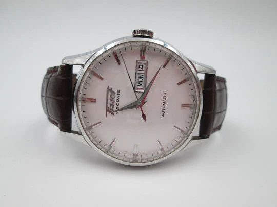 Tissot Visodate. Automatic. Day and date. Steel. 25 jewels. Box