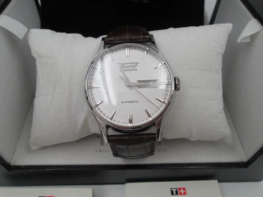 Tissot Visodate. Automatic. Day and date. Steel. 25 jewels. Box