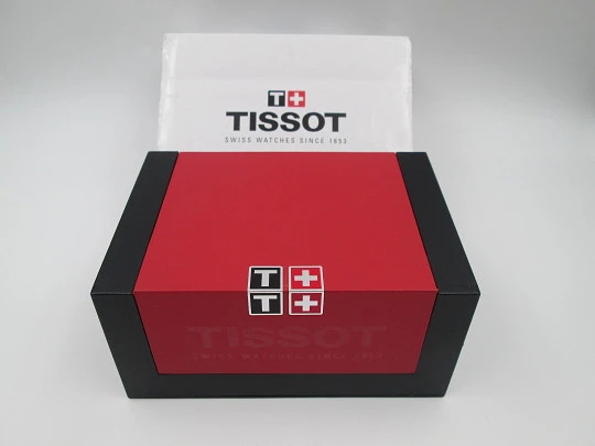 Tissot Visodate. Automático. Calendario. Acero. 25 gemas. Estuche