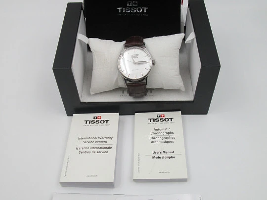 Tissot Visodate. Automático. Calendario. Acero. 25 gemas. Estuche