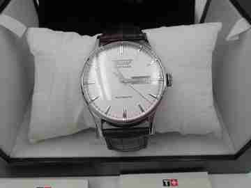 Tissot Visodate. Automático. Calendario. Acero. 25 gemas. Estuche