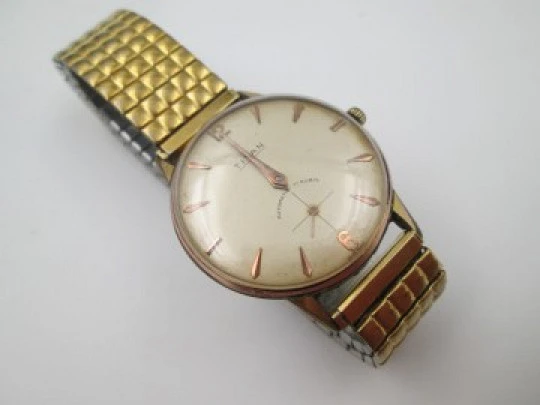 Titan.10 microns gold plated and stainless steel. Automatic. 1960's. Second hand