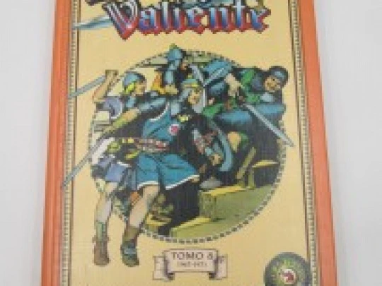 Tomo 8 Príncipe Valiente. Ediciones B. Tapas duras. Ilustraciones a color. 1992