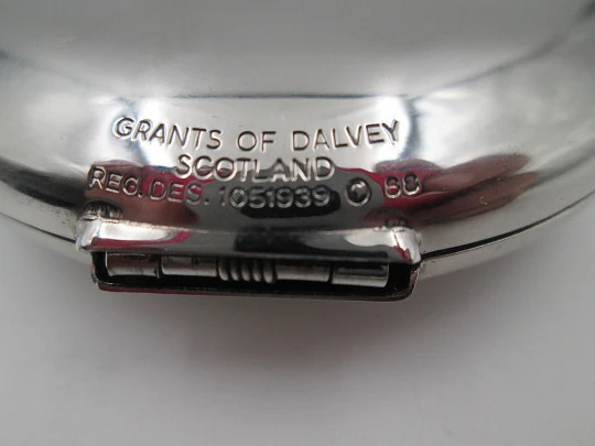 Travel telescopic shot glass Remy Club Trophee. Stainless steel and brass. Scotland