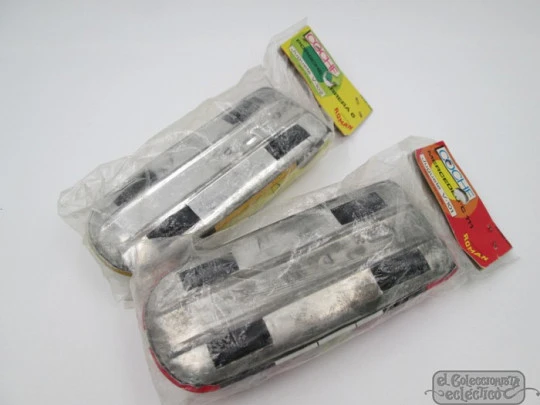 Two Roman friction metal cars. Porsche Carrera & Mercedes. 1970's Two Roman friction metal cars. Porsche Carrera & Mercedes. 1970's