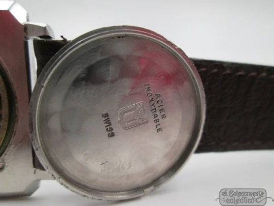 Universal Genève. Acero inoxidable. Cuerda manual. 1960. Mujer