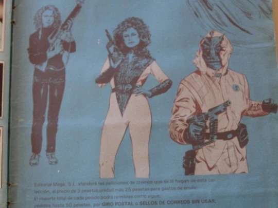 'V' serie televisión 1984. Warner Bros / Editorial Maga. 116 cromos